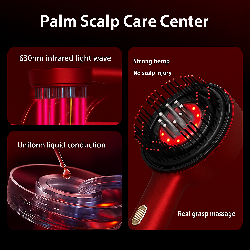 Redéno™ Scalp Relaxer Electric Comb